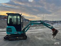 Kobelco SK18 Mini excavator w/ Powertilt, 3 buckets, rippe