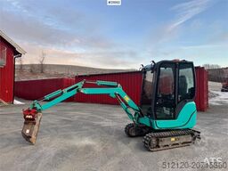 Kobelco SK18 Mini excavator w/ Powertilt, 3 buckets, rippe