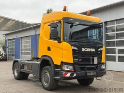 SCANIA 450 XT 4x4 Euro 6 SZM Kipphydraulik Blatt / Luft