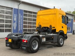 SCANIA 450 XT 4x4 Euro 6 SZM Kipphydraulik Blatt / Luft