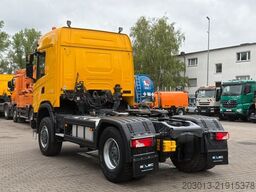 SCANIA 450 XT 4x4 Euro 6 SZM Kipphydraulik Blatt / Luft