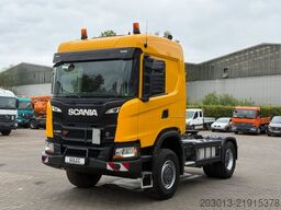 SCANIA 450 XT 4x4 Euro 6 SZM Kipphydraulik Blatt / Luft