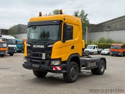 SCANIA 450 XT 4x4 Euro 6 SZM Kipphydraulik Blatt / Luft
