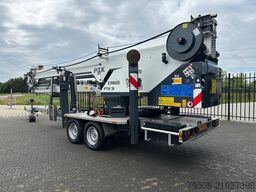 Paus PTK 31 Trailer Crane, 2022, only 430 hours!