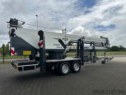 Paus PTK 31 Trailer Crane, 2022, only 430 hours!