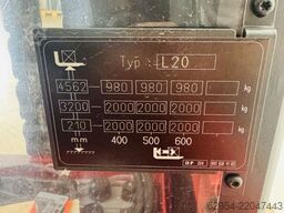 Linde L 20 i Triplex Batterie NEU