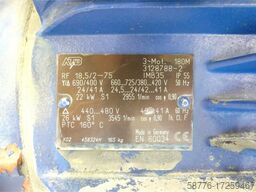 Bauknecht ATB 18,5/2-75 Motor