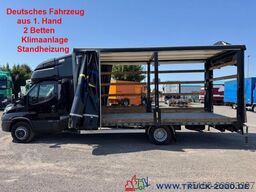 Iveco Daily 70C18 Dachschlafkabine Schiebeplane + AHK