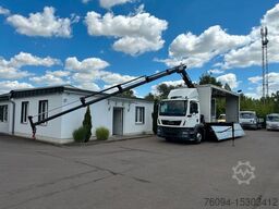 MAN TGM 15.250 Koffer KRAN 14m FUNK EDSCHA