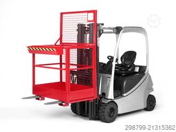 RR Industrie Arbeitskorb RAK, RAL 3000 feuerrot