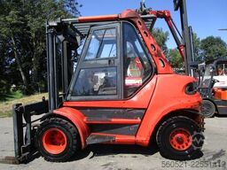 Linde H80D-02 Zinkenversteller + Duplex-Freisichtmast