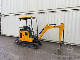 JCB 16C-1 /2022 BJ/ 991 H / verbr. Laufwerk/2xLöffel