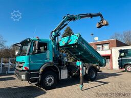 MERCEDES-BENZ 1829 Axor MEILLER 3Skipper + AK 120.2E Kran