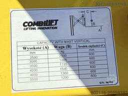 Combilift WR-4 / TRIPLEX 5500 / NEW / 420AH