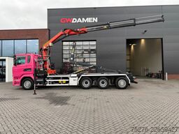 Scania G410 8x4 Haaksysteem / kraan Euro 6 Retarder