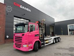Scania G410 8x4 Haaksysteem / kraan Euro 6 Retarder