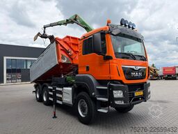 MAN TGS 26.400 6x6 Kipper / Z kraan  Euro 6
