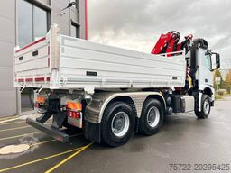 MERCEDES-BENZ AROCS 3348 6x4 Dreiseitenkipper FASSI F255A