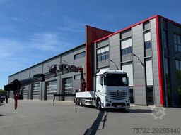 MERCEDES-BENZ ACTROS 2548/CONTAINERPRITSCHE/KRAN FASSI F545