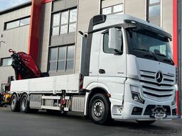 MERCEDES-BENZ ACTROS 2548/CONTAINERPRITSCHE/KRAN FASSI F545