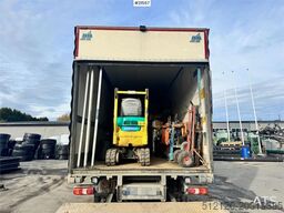 Mercedes-Benz Actros 1832 4x2 Box truck w/ full side opening and