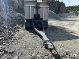 Maur car body 3 axle tow trailer