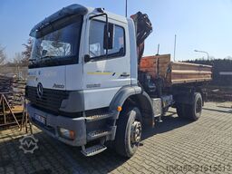 Mercedes-Benz 1828 BB Meiller Kipper Kran PK 9501