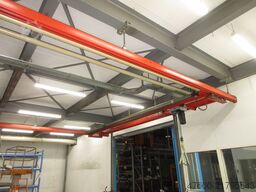 Demag Portalkran KBK 1000KG Kettenzug Hochgezogenes Fahrwerk Maße 7x6m