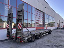 Humbaur HTD 30 3 Achs Tiefladeranhänger, verzinkt