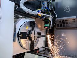 Glorystar Laser, 6kW Three-Chuck Laser Tube Cutter GS24HG