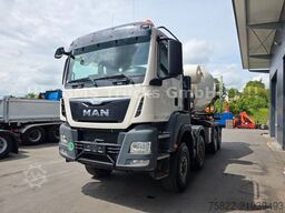 MAN TGS 41.480 / 8X6 / Man+Ret / Abroller+Mixer
