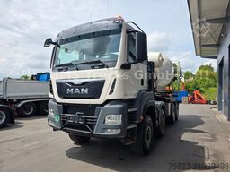 MAN TGS 41.480 / 8X6 / Man+Ret / Abroller+Mixer