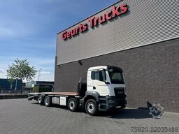 MAN TGS 35.520 8X2 OPRIJWAGEN/MACHINE TRANSPORTER/P...