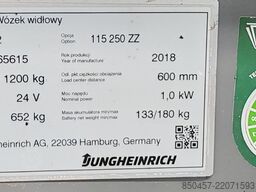 Jungheinrich EJC 112 LI ION 2.5m/ free lift/ 2051h