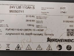 Jungheinrich EJC 112 LI ION 3.2m/ 698h/ 2020y