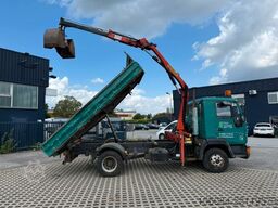 MAN 8.163 3 SEITEN KIPPER PALFINGER KRAN GREIFER AHK