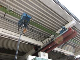 Demag Hallenkran Brückenkran Kran 1t Kran Seilzug PLV 1000Kg Spur 6,7m Hub 4m