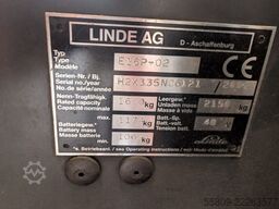 Linde E 16 P-02// Duplex // 3. Ventil // Seitenschieber