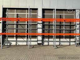 ca. 14 lfm Palettenregale H: 450cm Fachlast: 3000 kg , 45 Palettenplätze