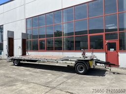 Möslein T 2 Schwebheim  Neuer 2 Achs Tieflader- Anhänger, Verbreiterung