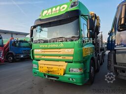 DAF CF 510 /8X4/ 40m Kran Effer + Man basket+Lowbed