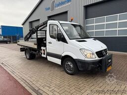 Mercedes-Benz 513 CDI, Crane Hiab 022-2 kipper