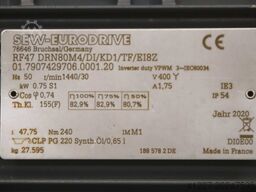 SEW-Eurodrive RF47 DRN80M4/DI/KD1/TF/E18Z