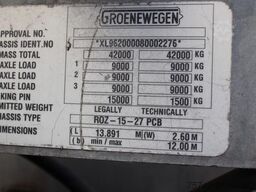 Groenewegen 3x BPW 3 TONS  lift