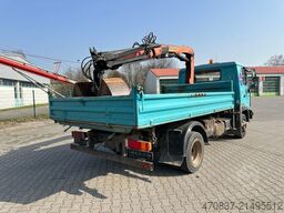 MAN LE 180 / Meiller / Palfinger PK 6500 + Greifer