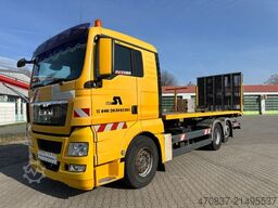 MAN TGX 26.360 / BaumaschinenTransport / 9 to Rampen