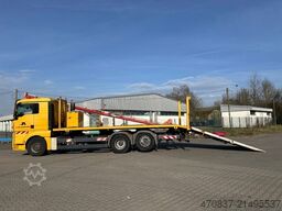 MAN TGX 26.360 / BaumaschinenTransport / 9 to Rampen