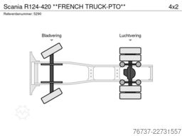 Scania R124-420 **FRENCH TRUCK-PTO**
