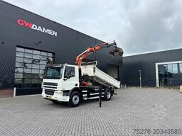DAF CF 75.310 4x2 3 zijdige Kipper/ Atlas 105.2 - A...