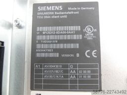 Siemens Sinumerik 6FC5312-0DA00-0AA1 Bedientafelfront SN: T-XD2021378